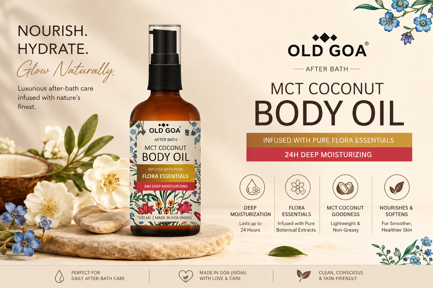 Oldgoa Flora Body Oil